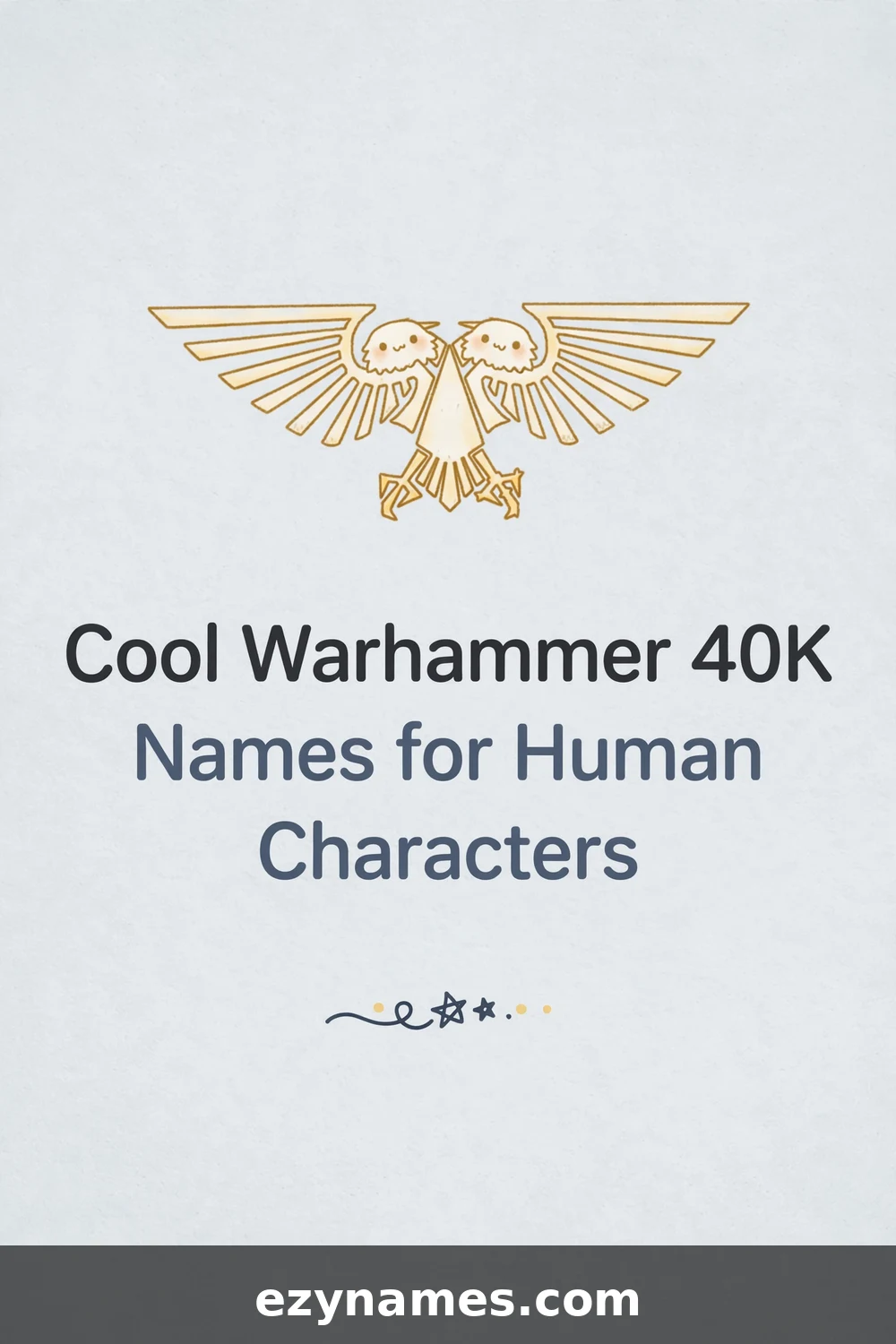 Illustration for Cool Warhammer 40K Names for Human Characters