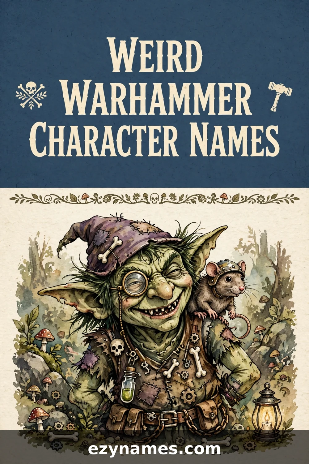 Illustration for Weird Warhammer Character Names